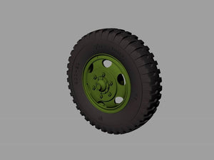 Panzer Art RE35-530 M35&amp;amp;M109 trucks road wheels (Firestone) 1/35