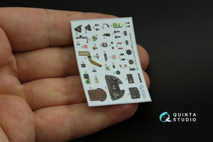 Quinta Studio QD48144 Spitfire PR.XIX 3D-Printed &amp;amp; coloured Interior on decal paper (Airfix) 1/48 – zdjęcie 6