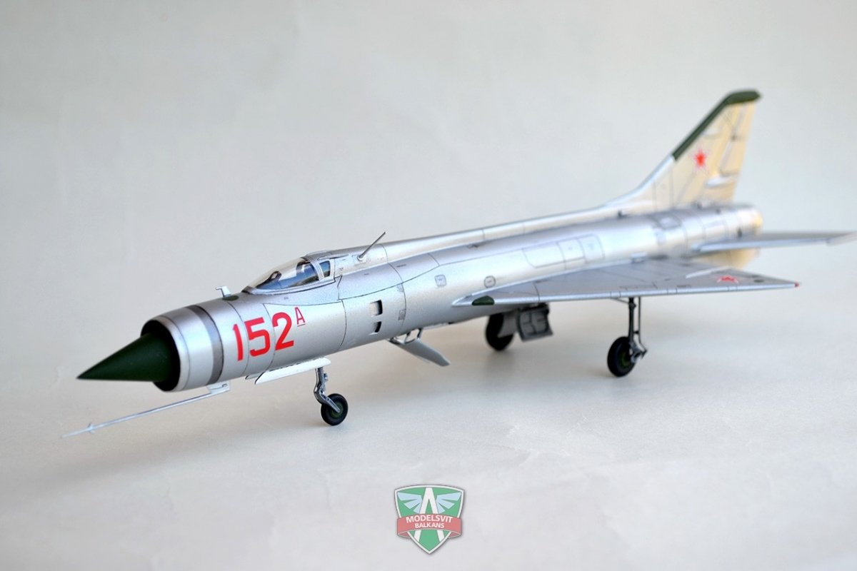 Modelsvit 72028 Ye-152A Soviet twin-engined interceptor 1/72 – zdjęcie 7