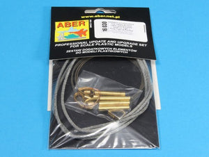 Aber 16030 Tow cables and track cable with brackets used on Tiger I, King Tiger and Panther 1/16 – zdjęcie 5