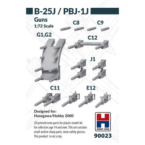Hobby 2000 90023 B-25J / PBJ-1 Guns 1/72