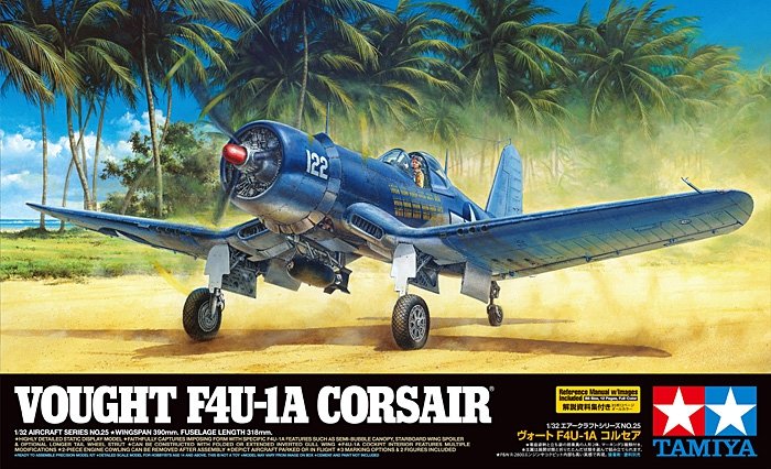 Tamiya 60325 Vought F4U-1A Corsair 1/32