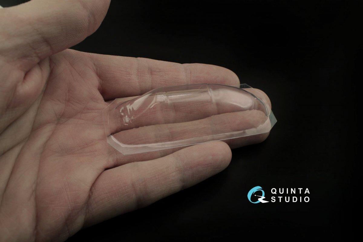 Quinta Studio QC32001 Yak-3 vacuformed clear canopy, open &amp;amp; close position (for Special Hobby kit) 1/32 – zdjęcie 3