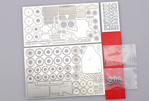 Hobby Design HD02-0249 Photoetch Detail-Up Set for Subaru Impreza WRC 98 Tamiya 1/24 – zdjęcie 3