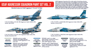 Hataka HTK-AS30 USAF Aggressor Squadron paint set vol. 2 (6x17ml) – image 2