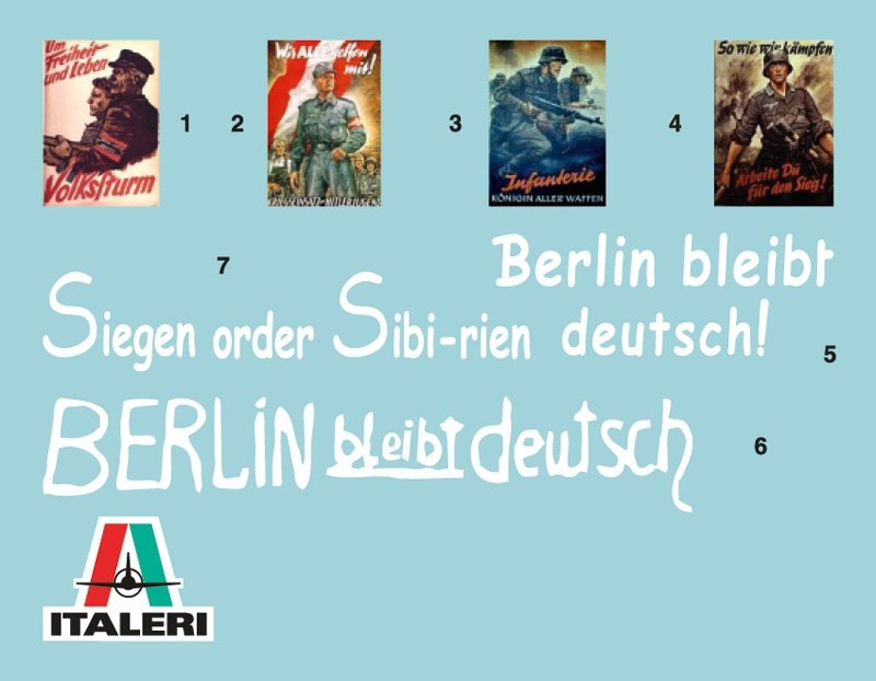 Italeri 6112 BATTLE of BERLIN Diorama Set 1/72 – image 2
