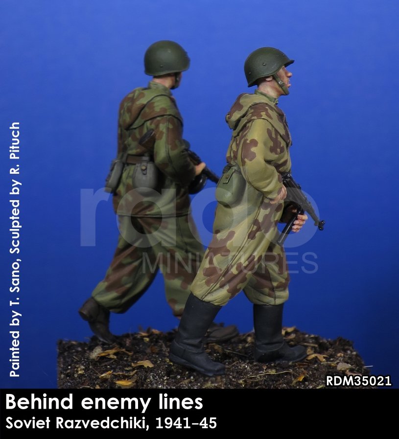 RADO Miniatures RDM35021 Soviet Razvedchiki, (1941-45) 1/35 – zdjęcie 3
