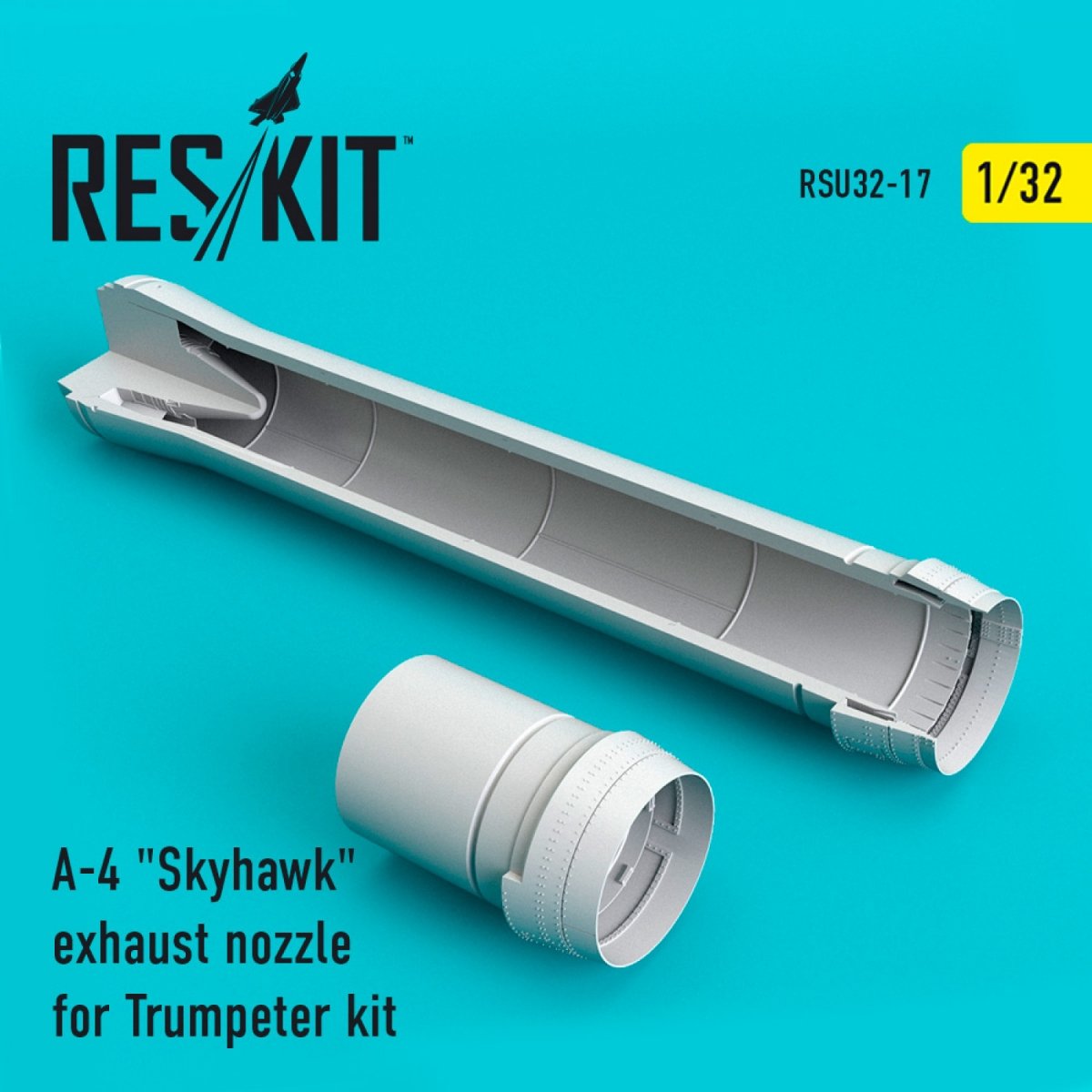 RESKIT RSU32-0017 A-4 « SKYHAWK » TUYAU D'ÉCHAPPEMENT POUR MAQUET TRUMPETER 1/32