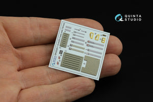 Quinta Studio QD32155 F-15C Early/F-15A/F-15J early 3D-Printed &amp;amp; coloured Interior on decal paper (Tamiya) 1/32 – zdjęcie 7