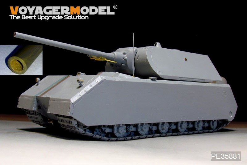 Voyager Model PE35881 WWII German MAUS Super heavy tank for TAKOM 1/35 – zdjęcie 5