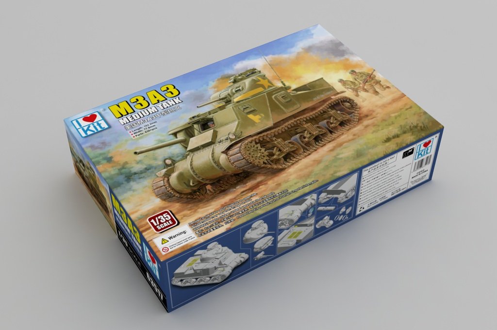 I Love Kit 63517 M3A3 Medium Tank 1/35 – zdjęcie 2