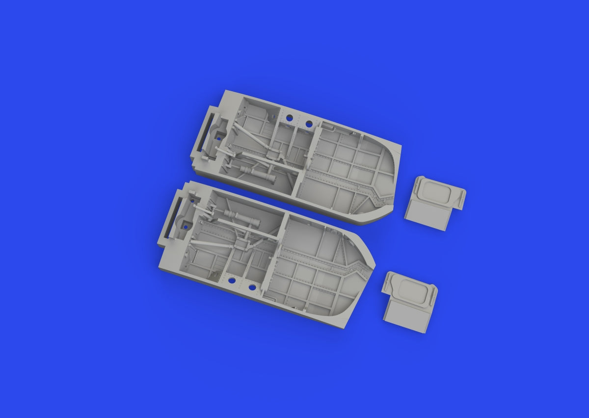 Eduard 672345 F6F wheel bays PRINT Eduard 1/72 – zdjęcie 5