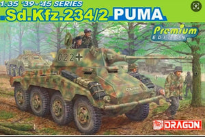 Voyager Model PE351311 WWII German Sd.Kfz 234/2 PUMA Basic Upgrade Set For DRAGON 6256 / 6943 1/35 – zdjęcie 2