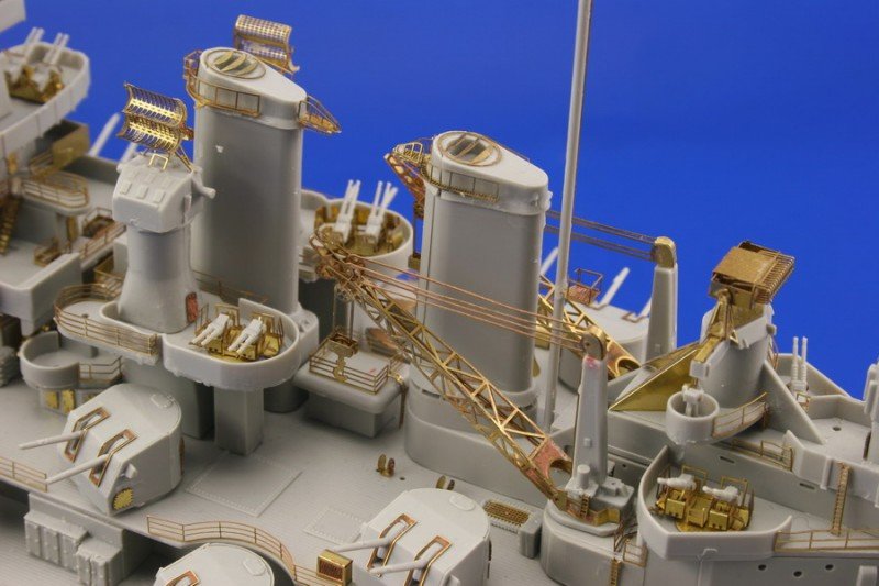 Eduard 53018 USS BB-55 North Carolina 1/350 Trumpeter – zdjęcie 15