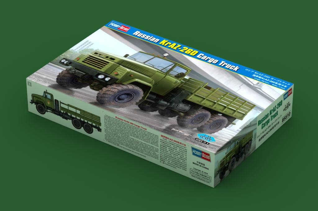 Hobby Boss 85510 Russian KrAZ-260 Cargo Truck 1/35 – zdjęcie 2