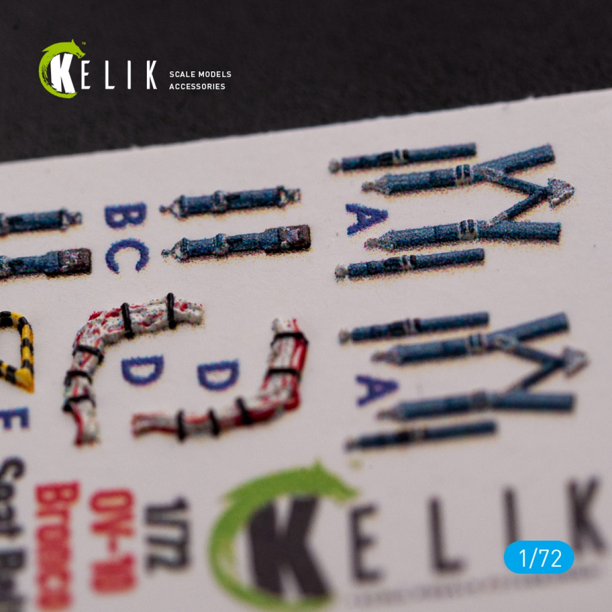 KELIK K72081 OV-10D+ &amp;quot;Bronco&amp;quot; interior 3D decals for ICM kit 1/72 – zdjęcie 8