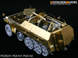 Voyager Model PEA142 WWII German Sd.Kfz.250 NEU Amour Plate (For DRAGON Kit) 1/35 – zdjęcie 7