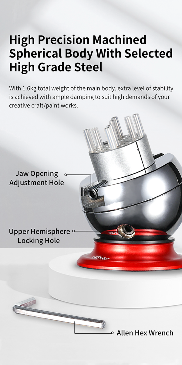 DSPIAE AT-SV Omnidirectional Spherical Vise – image 7