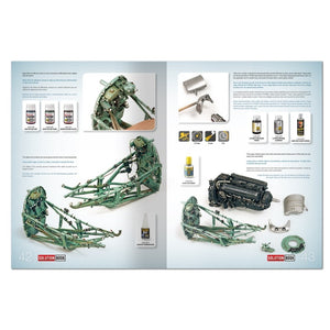 AMMO by Mig Jimenez 6536 SOLUTION BOOK 34 - BLACK EDITION - How to Paint Late WWII RAF Aircraft (Multilingual)