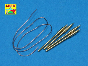 Aber 350L-29 Set of 4 pcs 130mm barrels for AK-130 Russian Navy 1/350