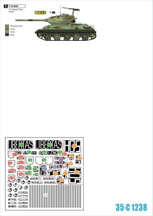 Star Decals 35-C1238 Domovinski Rat / Homeland War 1991-95. T-34/85M 1/35 – zdjęcie 2