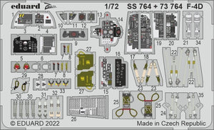 Eduard SS764 F-4D FINE MOLDS 1/72