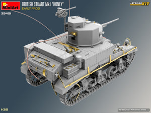 MiniArt 35421 BRITISH STUART MK.I HONEY EARLY PROD. INTERIOR KIT 1/35 – zdjęcie 3