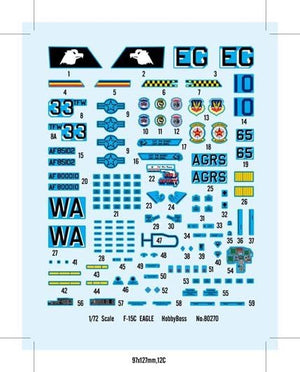Hobby Boss 80270 F-15C Eagle Fighter 1/72 – image 3