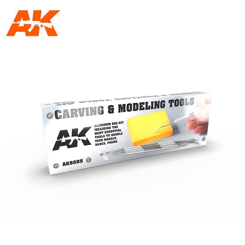 AK Interactive AK9005 CARVING TOOLS DELUXE BOX