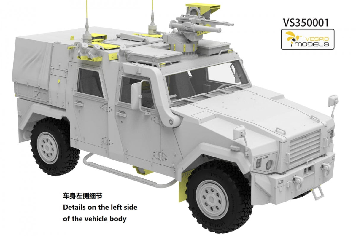 Vespid Models VS350001S German Utility Vehicle 2011 Production Eagle IV (DELUX EDITION) 1/35 – image 6
