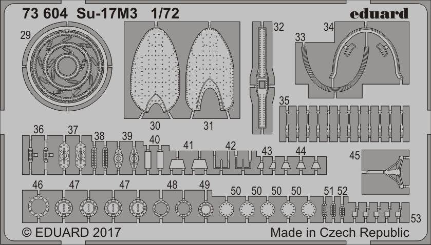 Eduard 73604 Su-17M3 MODELSVIT 1/72 – immagine 2