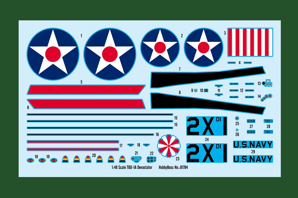 Hobby Boss 81784 TBD-1A Devastator 1/48 – image 4