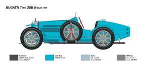 Italeri 4713 Bugatti Type 35B Roadster 1/12 – zdjęcie 5