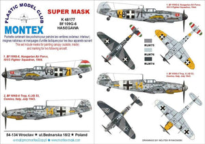 Montex K48177 Bf 109G-6 1/48