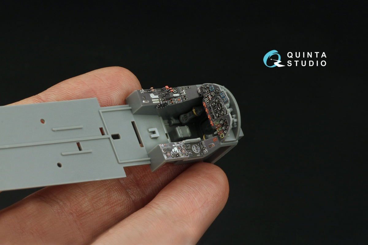Quinta Studio QD48515 Do 335A-12 Trainer 3D-Printed &amp;amp; coloured Interior on decal paper (Tamiya) 1/48 – zdjęcie 12