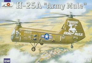 A-Model 72147 Piasecki H-25A Army Mule US Army Helicopter 1/72