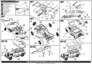 Zebrano 72108 Red Army Staff Car 1/72 – zdjęcie 4