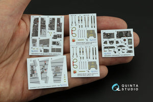 Quinta Studio QD48342 F-4G late 3D-Printed &amp;amp; coloured Interior on decal paper (Meng) 1/48 – zdjęcie 3