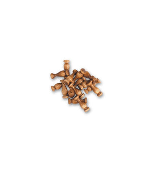 ARTESANIA LATINA 8542-14 Tralki drewniane (orzech) 14 mm - 15 sztuk