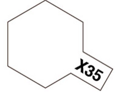 Tamiya X35 Semi Gloss Clear (81535) Acrylic paint 10ml – zdjęcie 2