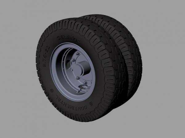 Panzer Art RE35-456 Hanomag SS100 road wheels (Continental) 1/35 – zdjęcie 4
