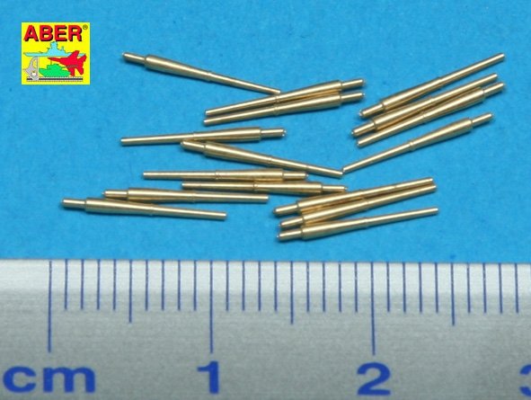 Aber 350L-28 Set of 16 pcs 102 mm QF Mk.XVI barrels for Royal Navy ships (1/350) – image 2