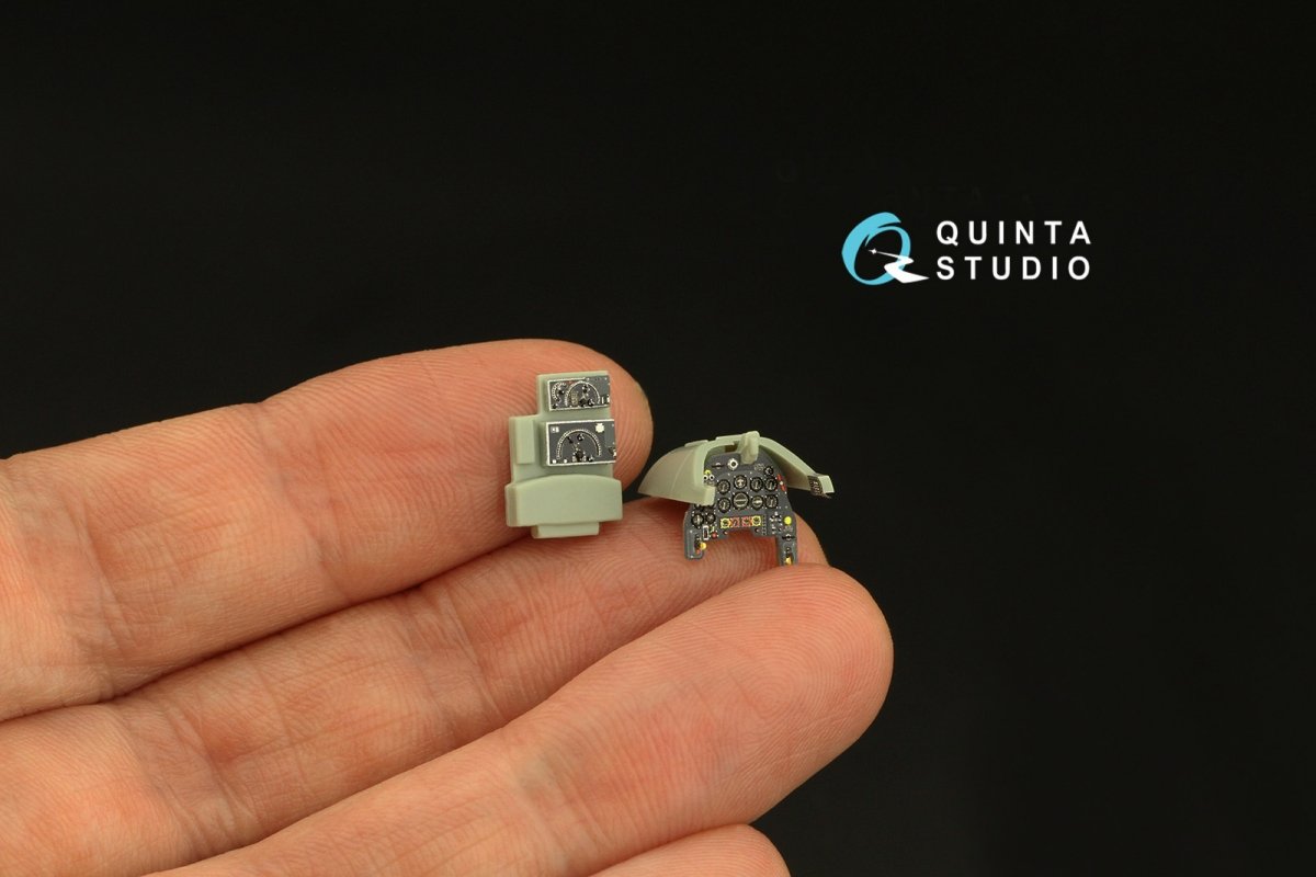 Quinta Studio QD72059 Ju 87 D/G 3D-Printed &amp;amp; coloured Interior on decal paper (Academy/Special Hobby) 1/72 – zdjęcie 6