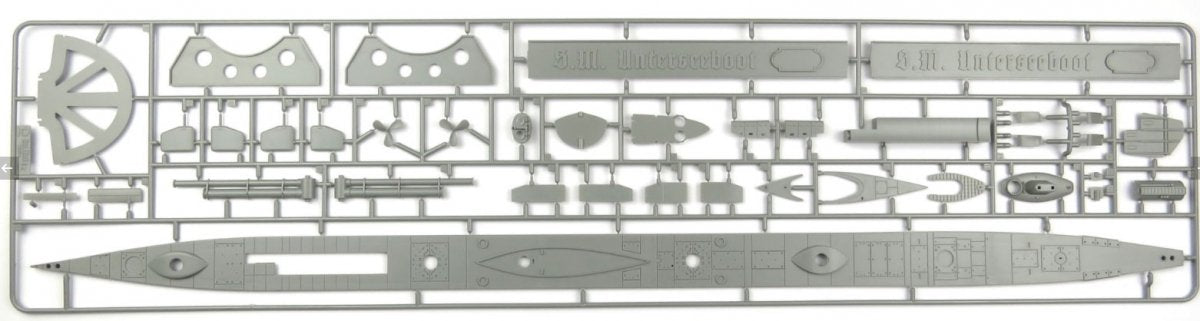 Das Werk DW72001 WWI German U-Boat SM U9 1/72 – zdjęcie 7