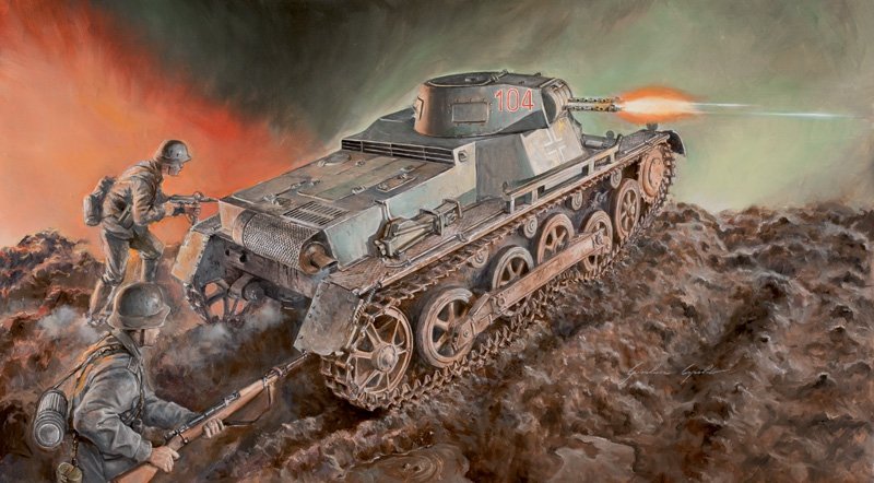 Italeri 6523 Pz. Kpfw. I Ausf. B 1/35