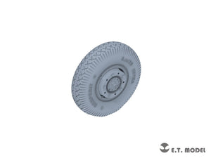 E.T. Model P35-107 WWII German Sd.Kfz.234 Large Diameter Weighted Wheels Type.7 1/35 – zdjęcie 4