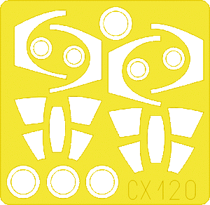 Eduard CX120 A-7D/ E FUJIMI 1/72