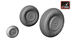 Armory Models AW72004 Yakovlev Yak-3 wheels 1/72 – zdjęcie 4