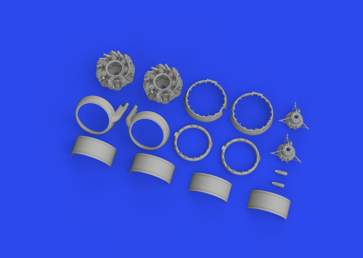 Eduard 648983 Beaufort Mk. I engines PRINT ICM 1/48 – zdjęcie 4