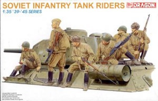 Dragon 6197 Soviet Infantry Tank Riders 1/35